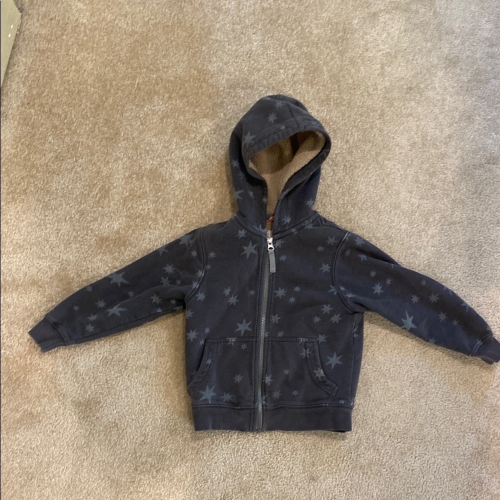 Kids Star Pattern Hoodie